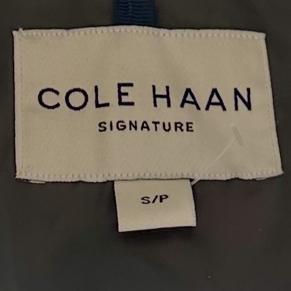 TALL Cole Haan Signature Long Down Hooded Puffer Heavy Duty Winter Coat LIKE NEW - Picture 9 of 12